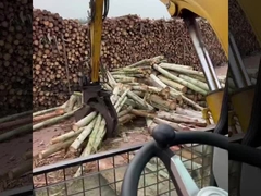 Υδραυλική ξύλινη λαβή 360 Log Grab και πέτρα Excavator περιστρεφόμενη λαβή