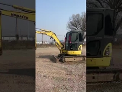 Χρησιμοποιούμενος εξορυκτής Komatsu PC35 Mini Επιστημονική συντήρηση Κατασκευές Χειροτεχνία