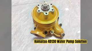 Αντλία νερού Komatsu 4D130 6114 61 1101 Ανταλλακτικά Κινητήρα