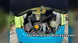 Μεταχειρισμένο Yanmar Vio30 Mini Excavator Αξιόπιστη απόδοση