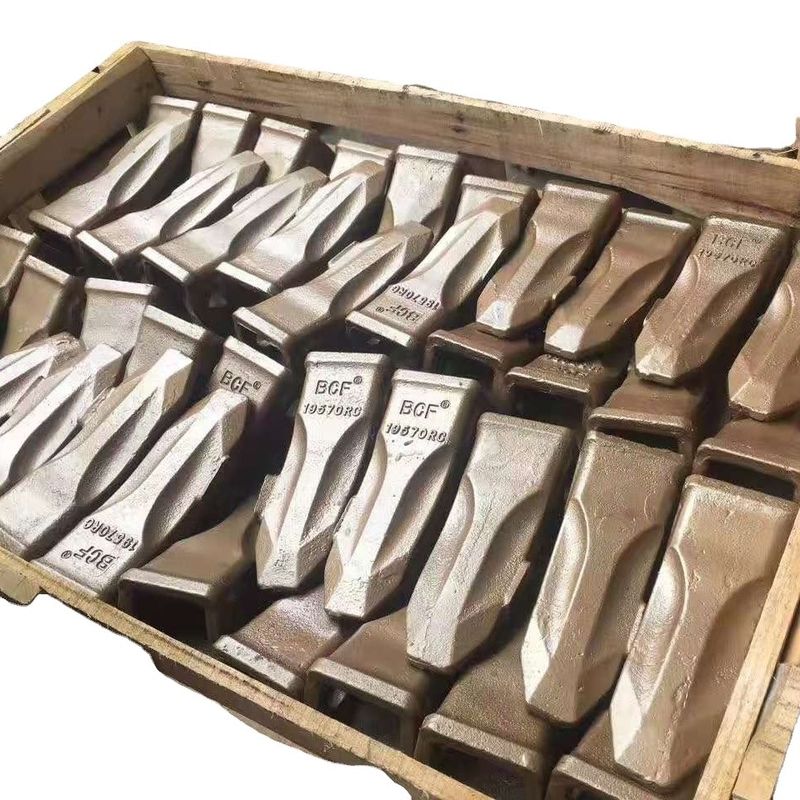 2.5cm ύψος κράμα χάλυβα Excavator Bucket Δόντια Σκληρά σφυρηλατημένα δόντια Bucket