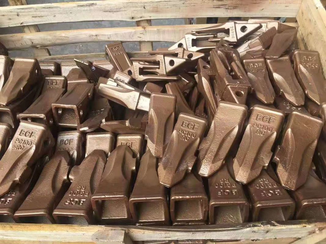 2.5cm ύψος κράμα χάλυβα Excavator Bucket Δόντια Σκληρά σφυρηλατημένα δόντια Bucket
