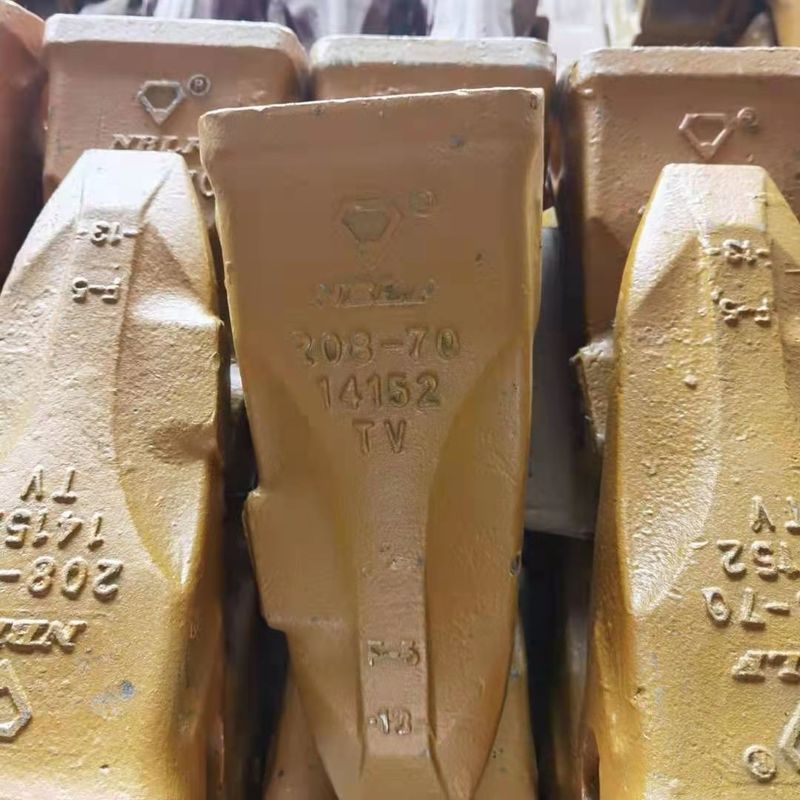 2.5cm ύψος κράμα χάλυβα Excavator Bucket Δόντια Σκληρά σφυρηλατημένα δόντια Bucket