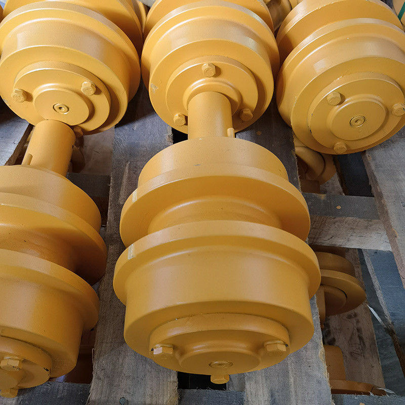 Μίνι εξορυκτής PC55 Carrier Roller Top Carrier Roller Upper Roller For Komatsu Crawler Excavator Τμήματα υποτροχιάς