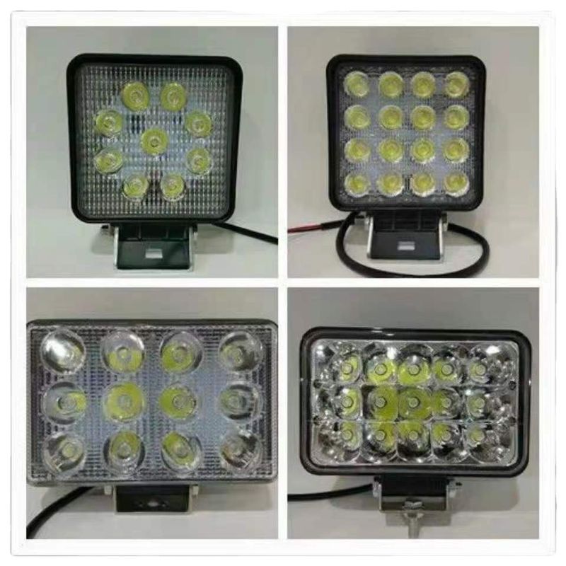 48w LED λάμπες εξορυκτών 12V 24V εξορυκτής αυτοκίνητο φορτηγό εργασιακό φως
