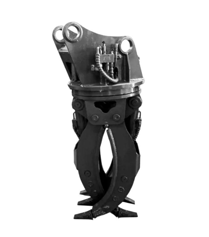 Υδραυλική ξύλινη λαβή 360 Log Grab και πέτρα Excavator περιστρεφόμενη λαβή