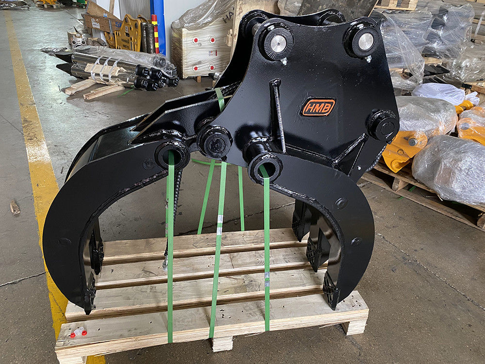 Υδραυλική ξύλινη λαβή 360 Log Grab και πέτρα Excavator περιστρεφόμενη λαβή
