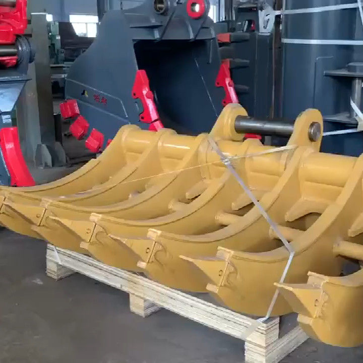 Προσαρμόσιμο Excavator Rake Bucket Κλίση Rake Bucket για οποιοδήποτε μοντέλο Excavator Εγκατάσταση