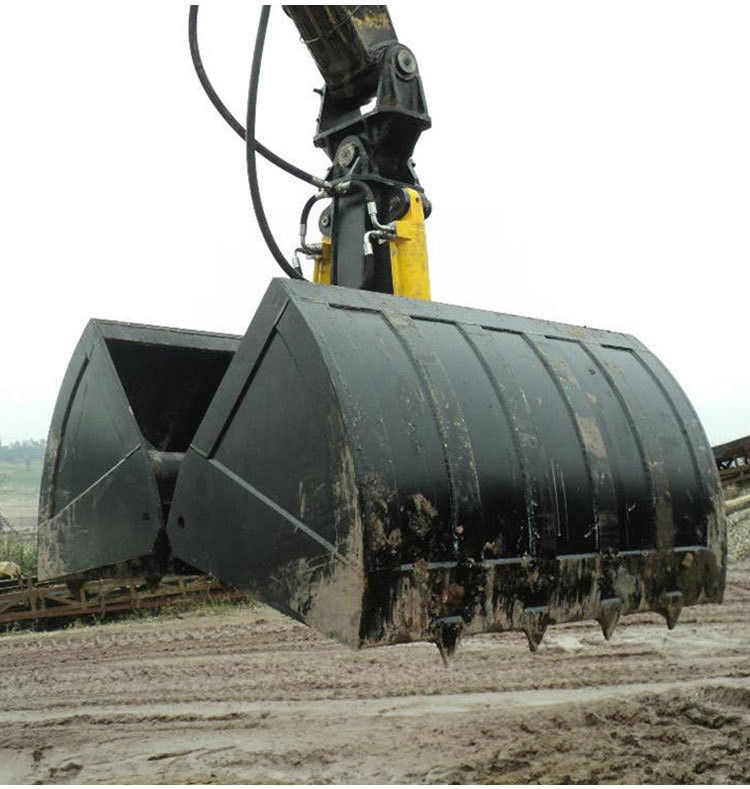 Επικεφαλής εξορυκτής Rock Bucket Clamshell Bucket Grab για Pc200 Zx200 Ex210 Pc300