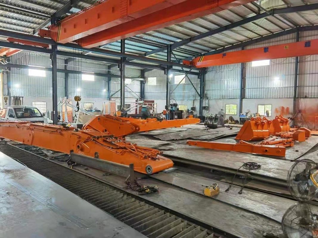 Q355B Q690 Excavator Long Reach Boom Excavator Extension Arm Για Pc120 Pc200 Κατ 320
