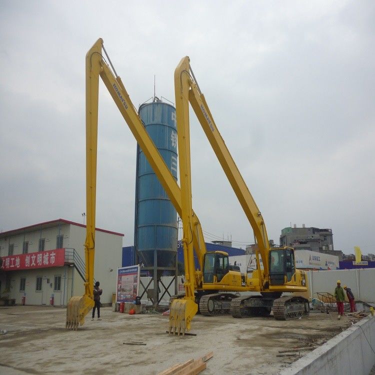 Προσαρμόσιμο Δύο-Μέρος-Τρεις-Μέρος 12-45 Meter Excavator Extended Arm Backhoe Arm Long Boom And Cylinder Excavator (Εκτεταμένο βραχίονα Backhoe Arm Μακρύς βραχίονας και κυλίνδρος)