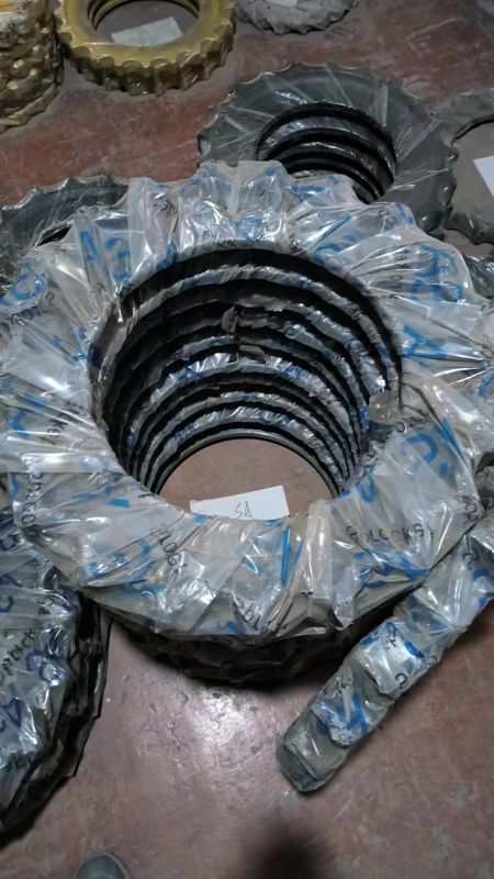 Τμήματα εκσκαφέα κάτω από το πλαίσιο Τμήματα τροχιάς σύνδεσης τροχιάς τροχιάς παπουτσιού τροχιάς κυλίνδρου άνω κάτω κυλίνδρου Sprokcet idler