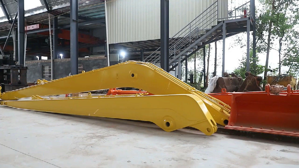 Προσαρμόστε το Long Reach Boom Q355B Q690 Digger Boom Arm που χρησιμοποιείται για το PC200 PC300 Excavator
