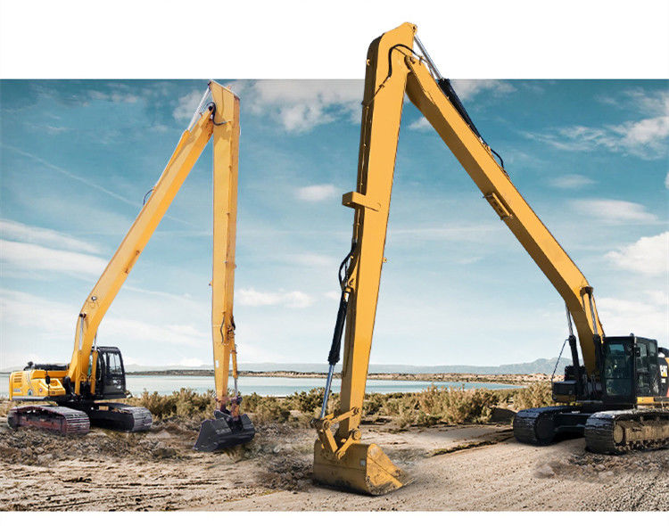 Προσαρμόστε το Long Reach Boom Q355B Q690 Digger Boom Arm που χρησιμοποιείται για το PC200 PC300 Excavator