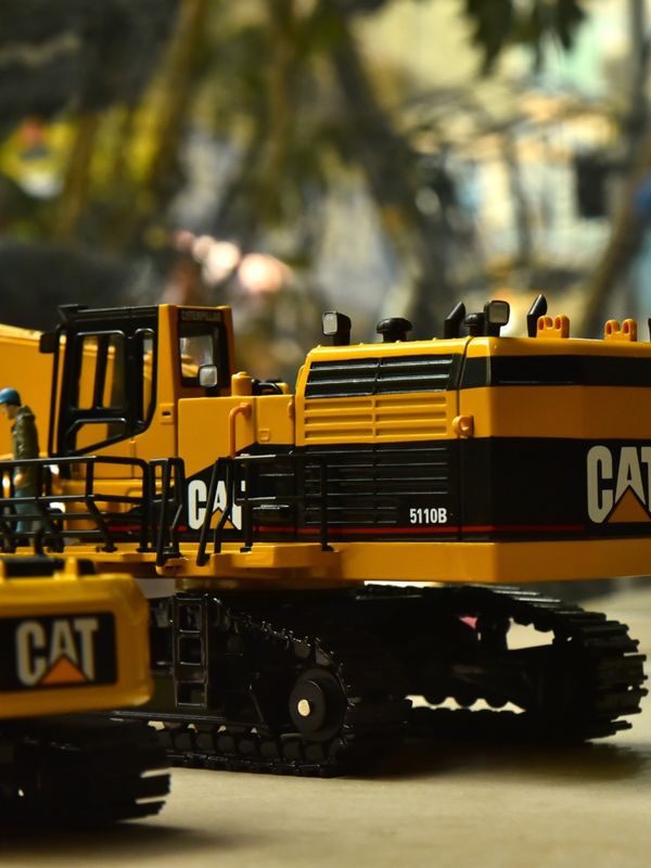 Carter CAT5110B μεγάλη συλλογή εξορυκτών μοντέλο μηχανικών οχημάτων μαζί μεταλλική προσομοίωση στολίδια χειροπέδες