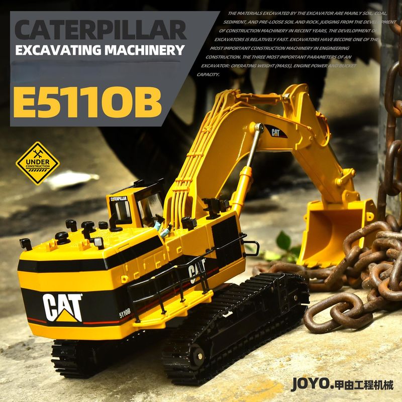 Carter CAT5110B μεγάλη συλλογή εξορυκτών μοντέλο μηχανικών οχημάτων μαζί μεταλλική προσομοίωση στολίδια χειροπέδες
