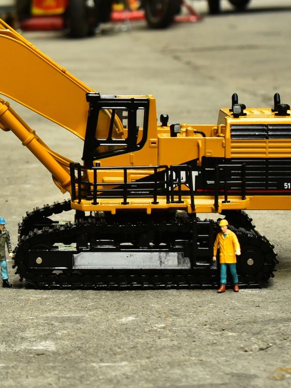 Carter CAT5110B μεγάλη συλλογή εξορυκτών μοντέλο μηχανικών οχημάτων μαζί μεταλλική προσομοίωση στολίδια χειροπέδες