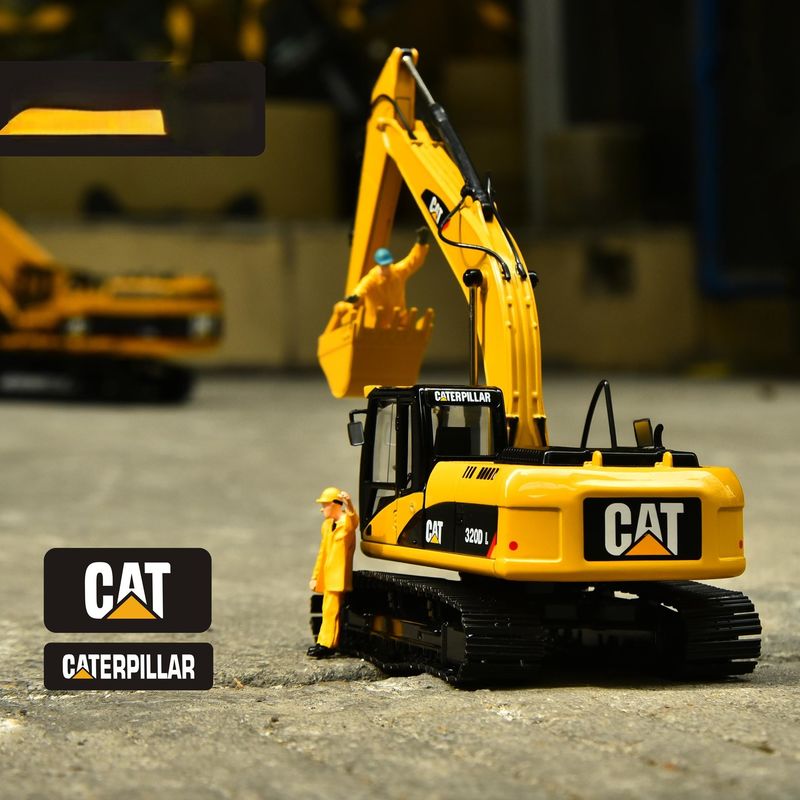 Carter CAT320DL εκσκαφέας πρωτότυπο μοντέλο κράμα προσομοίωση μηχανική διακόσμηση οχήματος συλλογή χειροποίητο στολίδια