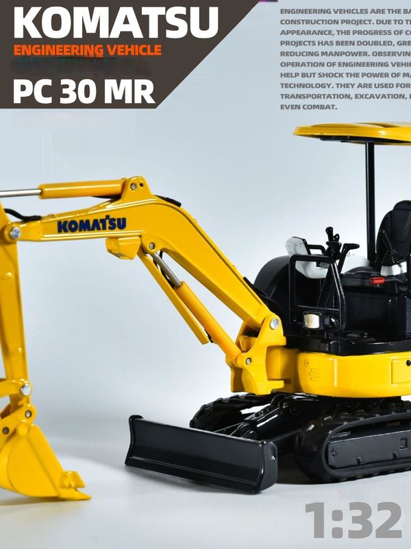 Μίνι εκσκαφέας Komatsu PC30MR 1/32 Σκηνομετρικής κλίμακας