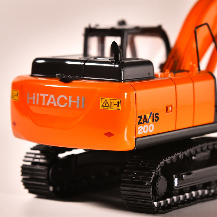 Η Hitachi ZAX200 Excavator Diecast μοντέλο 1/50 κλίμακας συλλεκτικό δώρο διακόσμησης κατασκευής
