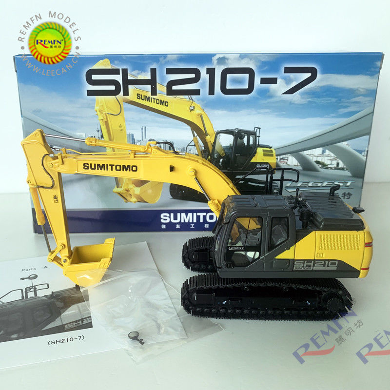 Sumitomo SH210-7 Εκσκαφέας Σύνθετο Diecast μοντέλο 1 50 Σκηνοθέτης συλλεκτικό κατασκευαστικό όχημα