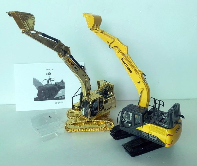 Sumitomo SH210-7 Εκσκαφέας Σύνθετο Diecast μοντέλο 1 50 Σκηνοθέτης συλλεκτικό κατασκευαστικό όχημα