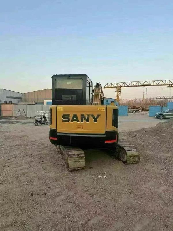 Χρησιμοποιούμενος 2023 SANY SY60 Mini Excavator 500 ώρες εργασίας Πλήρης συντήρηση για τοπίο