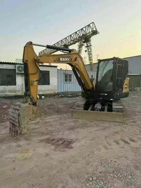 Χρησιμοποιούμενος 2023 SANY SY60 Mini Excavator 500 ώρες εργασίας Πλήρης συντήρηση για τοπίο