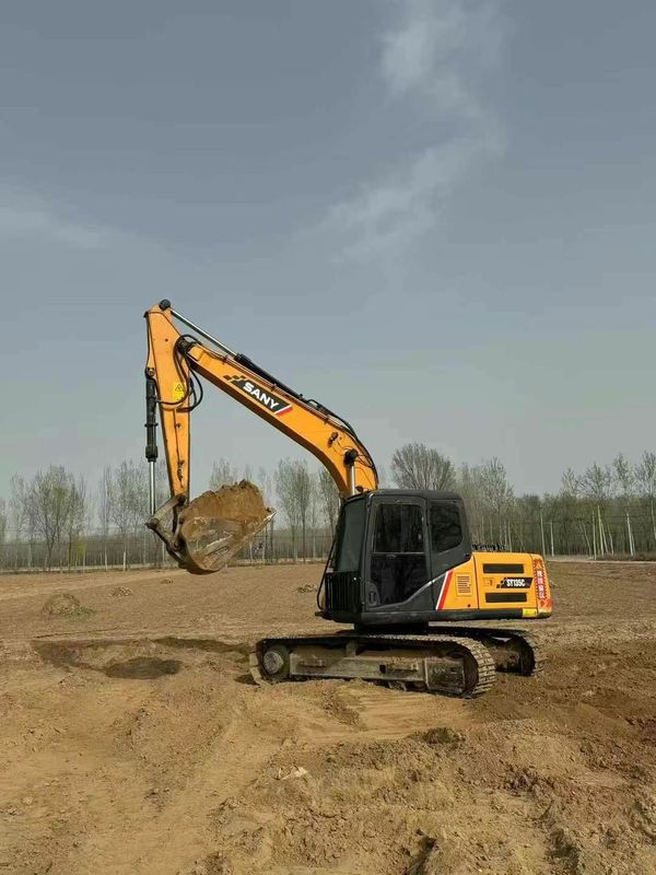 Χρησιμοποιούμενος εξορυκτής SANY SY135 13,5 τόνων για κατασκευές