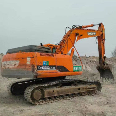 Ποιότητα Χρησιμοποιείται Doosan DH220-9E 22 τόνων Εκσκαφέας Πλήρης υπηρεσία Ιστορία Ορυχεία Κατασκευή Γήπεδα