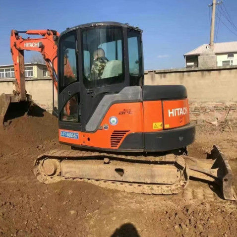 Χρησιμοποιούμενο Hitachi ZX65U Mini Excavator 6,5 τόνων Λιγότερες ώρες για την κατασκευή