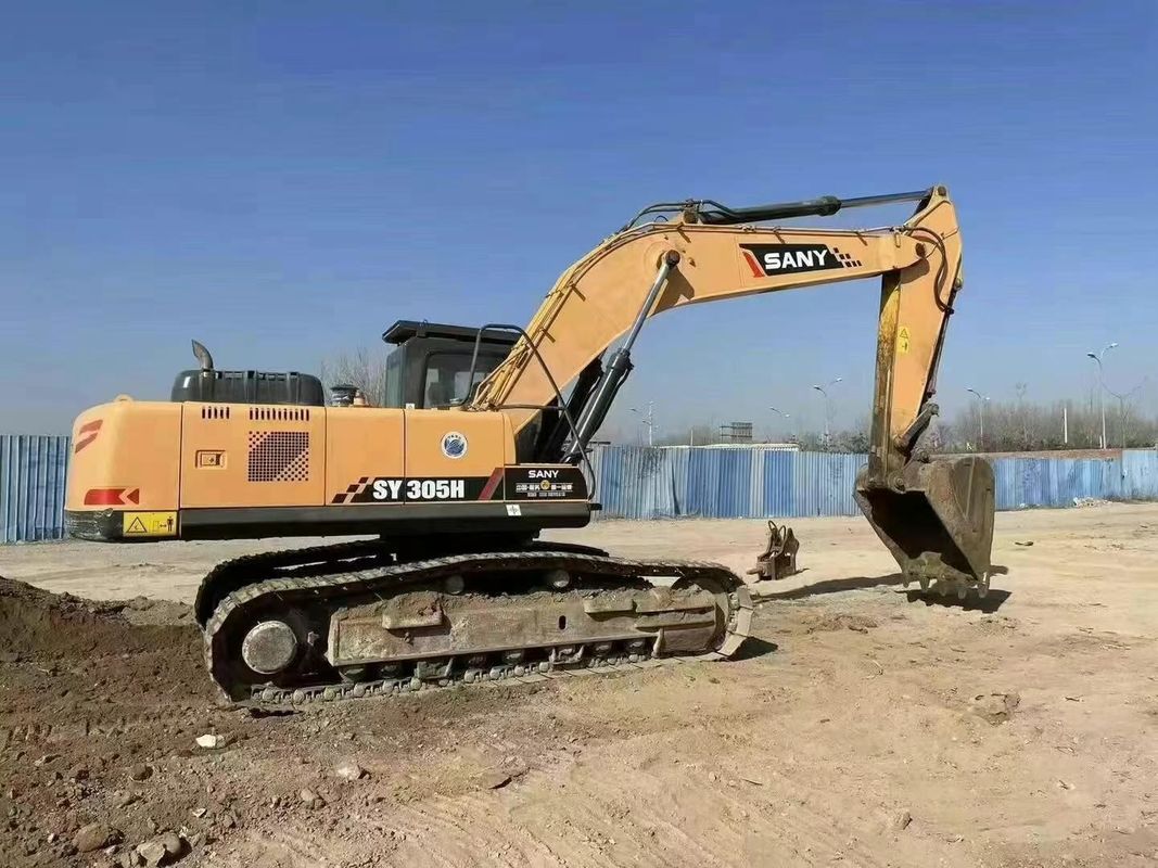 Χρησιμοποιούμενος εξορυκτής SANY 305H 30 5 τόνων Ιδανική εξυπηρέτηση Ορυχεία Κατασκευή Γήπεδα