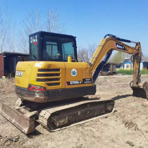 2020 SANY SY60C-9 Εκσκαφέας 6 τόνων 3000 ώρες Διατήρηση CE ISO Για χρήση στο τοπίο