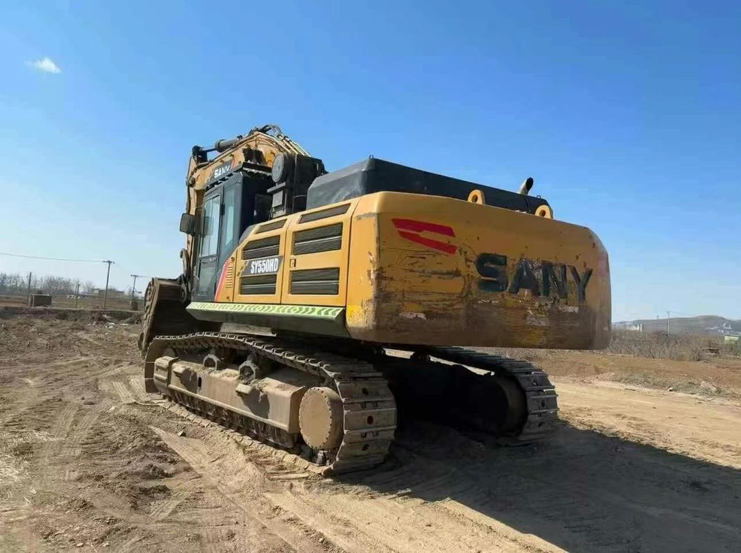 Χρησιμοποιούμενος εξορυκτής 55 τόνων 2020 SANY SY550HD με πλήρη εξυπηρέτηση CE ISO πιστοποιημένης απόδοσης