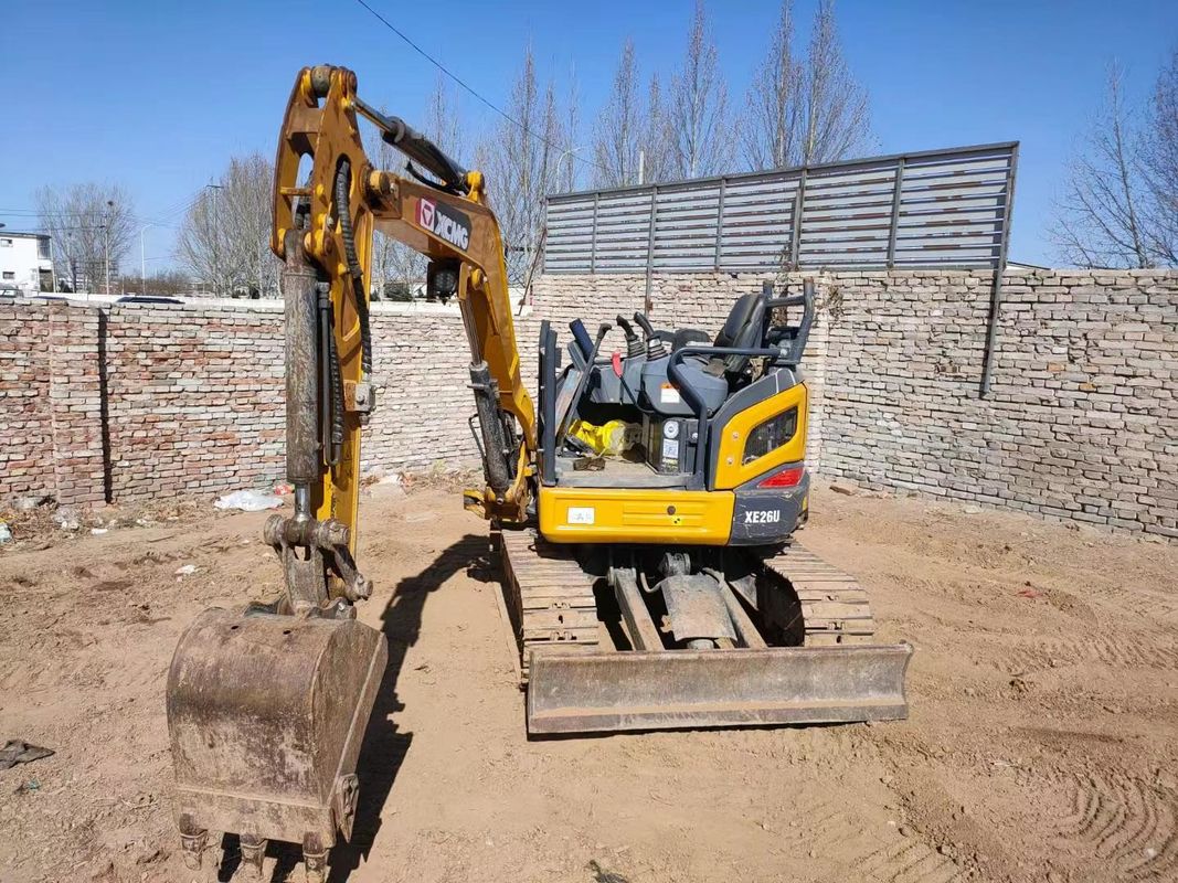 Χρησιμοποιούμενο 2022 XCMG XE26U Mini Excavator 2.6T καλά συντηρημένο CE ISO Χρησιμοποιείται για τοπίο