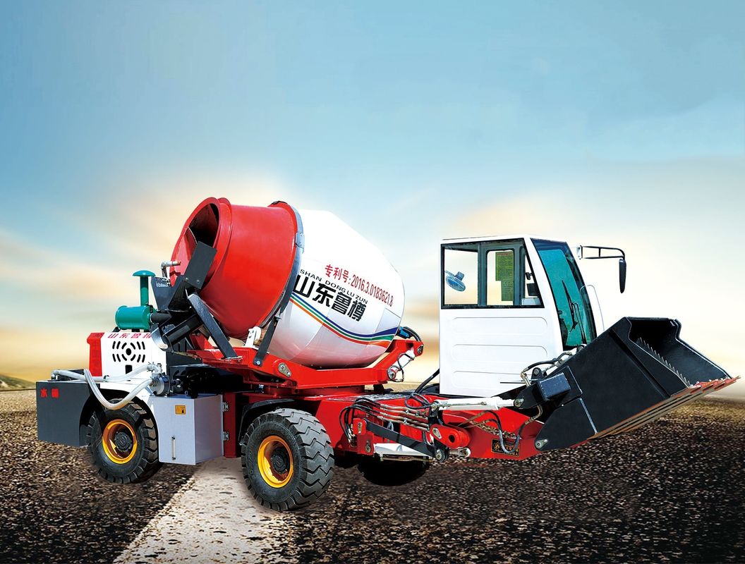 Luzun 8m3 Ready Mix Beton Mixer Truck Diesel Engine CE ISO Πιστοποιημένο υψηλής απόδοσης