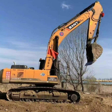 Χρησιμοποιούμενη εκσκαφέας SANY SY365H-9 36 τόνων πλήρης ιστορίας υπηρεσίας CE ISO για την κατασκευή ορυχείων