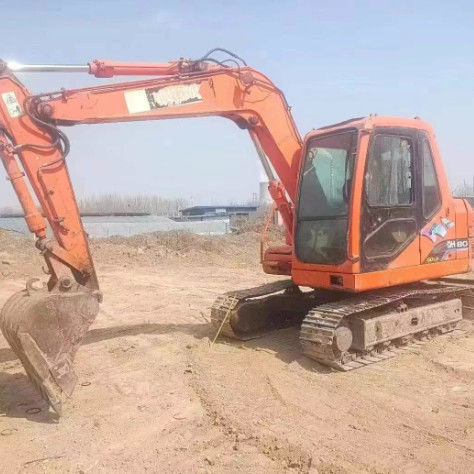 Χρησιμοποιούμενος εξορυκτής Doosan DH80 Mini 8 τόνων χωρητικότητας CE ISO για χρήση στο τοπίο