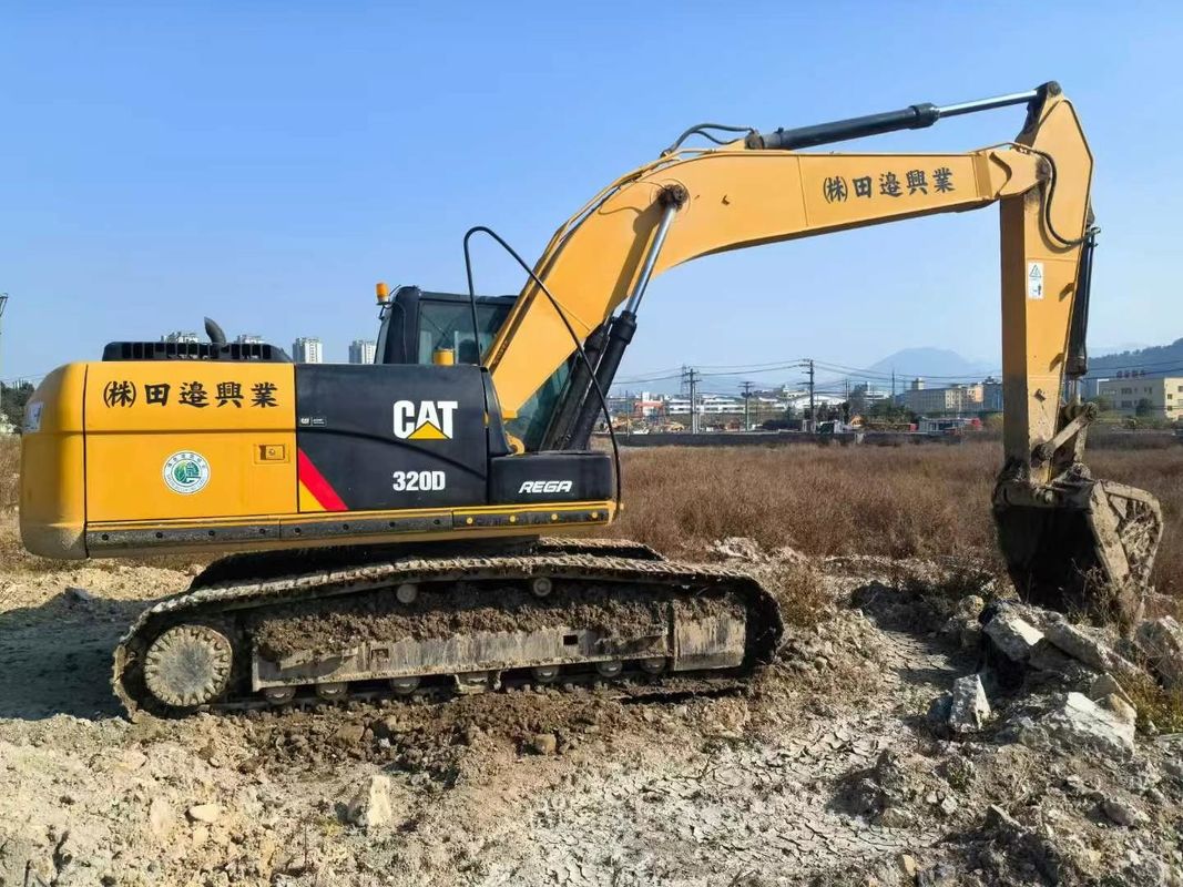 Χρησιμοποιούμενη σκάφτρα  320D 20 τόνων χωρητικότητα πλήρης ιστορίας εξυπηρέτησης CE ISO πιστοποιημένο