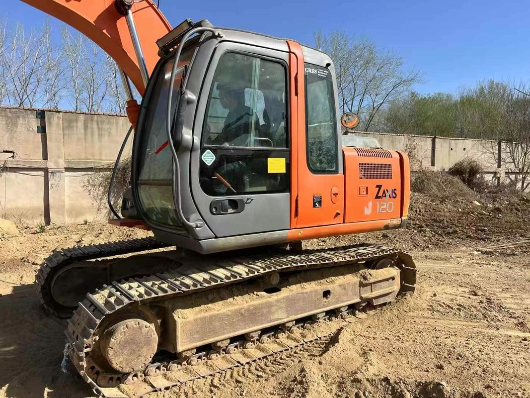 Χρησιμοποιούμενος εκσκαφέας Hitachi ZAXIS 120 χωρητικότητας 12 τόνων πλήρης εξυπηρέτησης Ιστορία Κατασκευή Ορυχεία