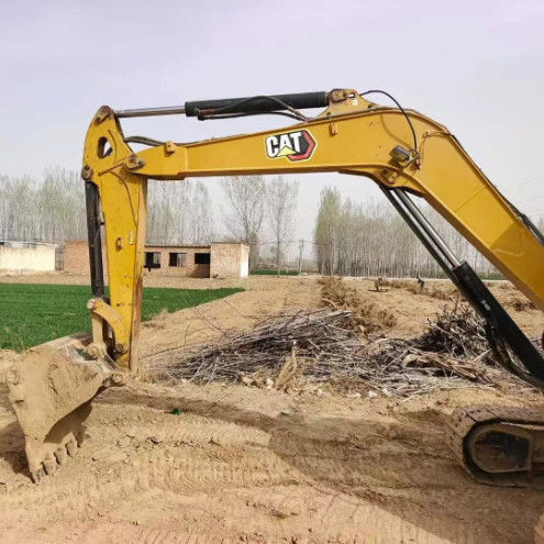 Χρησιμοποιούμενο CAT 305.5E2 Μίνι εξορυκτήρας 27.2kN Arm Excavation Force Compact Robust Hydraulic Unit