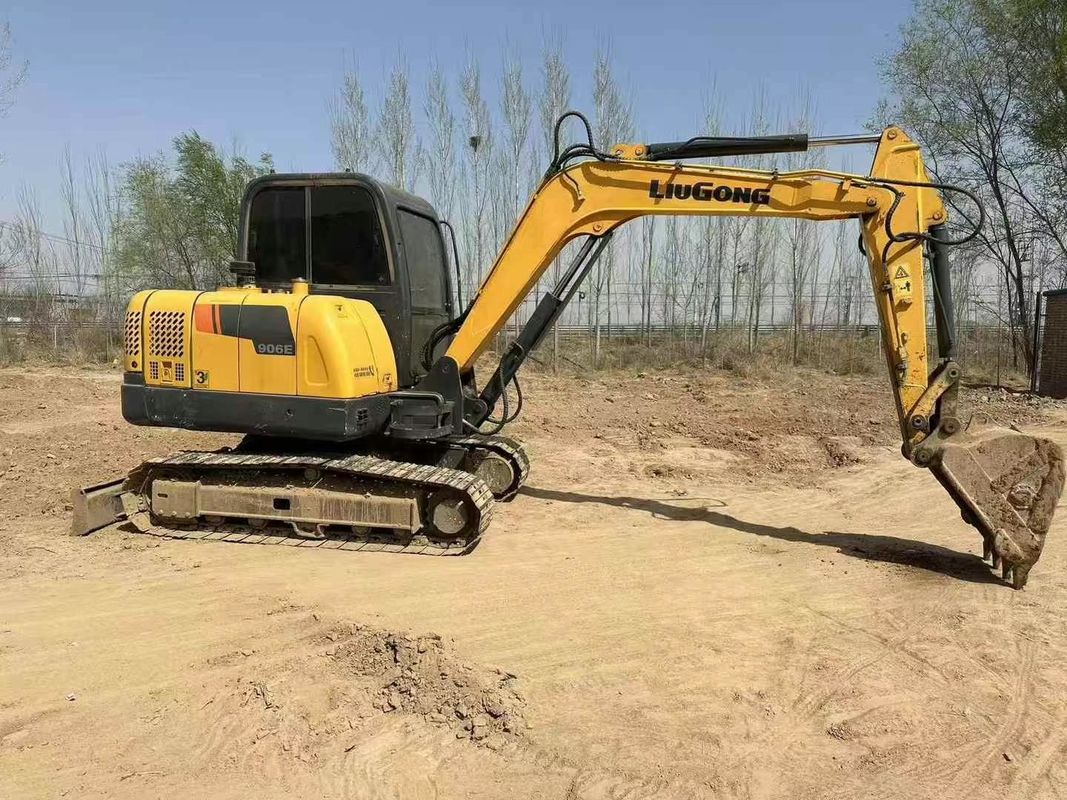 Χρησιμοποιούμενη μηχανή Liugong 906E Excavator υψηλής ποιότητας για βαριές κατασκευαστικές εργασίες