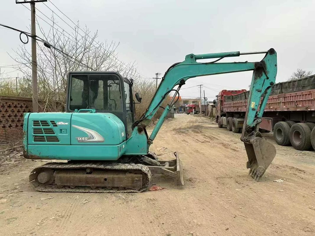 Χρησιμοποιούμενη Kobelco SK60-8 Εκσκαφέας σε καλή κατάσταση μεταχειρισμένη μηχανή εκσκαφής προς πώληση