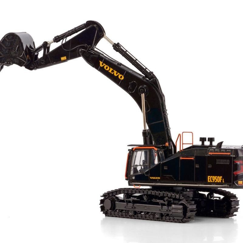 Βόλβο EC950F WSI 1/50 Συσκευή εκσκαφής από κράμα μοντέλο χύτευσης μαύρο διαμάντι περιορισμένη έκδοση συλλεκτικό