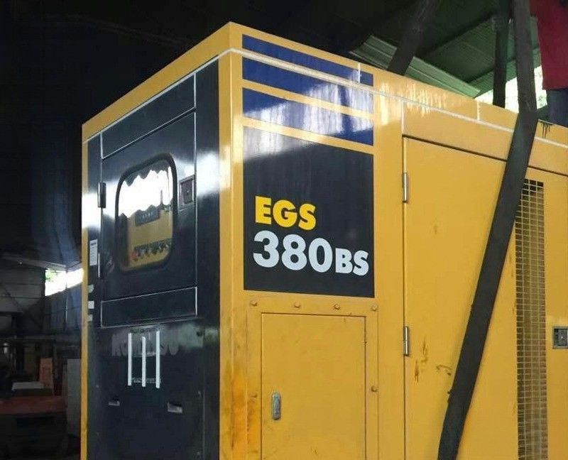 Komatsu EGS380BS 1/50 Μηχανή γεννήτριας κράματος μοντέλο κατασκευαστικών μηχανημάτων χύτευσης
