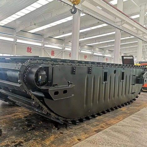 Κίνα OEM Τροχιά από καουτσούκ Τάξι Ρομπότ Βόρειος εξορυκτής Ποντόν υπόβαθρο Πώληση