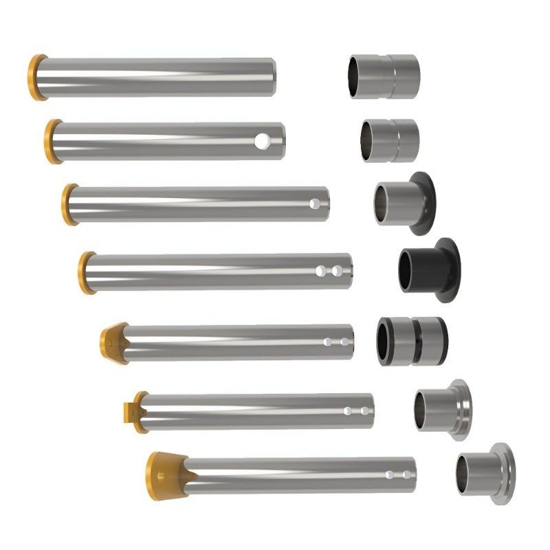 Εργαλεία βαρέος τροχός Pin Bushes 45mm Excavator Loader Alloy Steel Bucket Pins Pc120 Pc200 Ex200