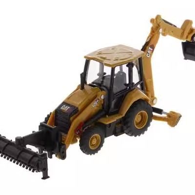 1/64 Κλίμακα Diecast Masters Βαρέων Μηχανημάτων Φορτωτής Εκσκαφέας Μοντέλο Οχήματος Κατασκευής από Κράμα 85765