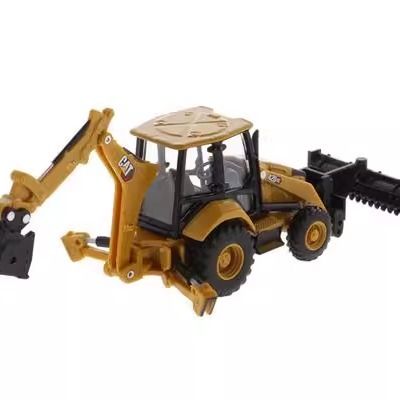 1/64 Κλίμακα Diecast Masters Βαρέων Μηχανημάτων Φορτωτής Εκσκαφέας Μοντέλο Οχήματος Κατασκευής από Κράμα 85765