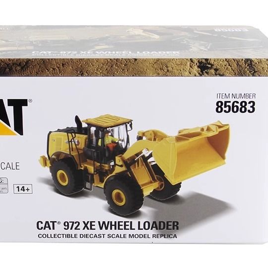 ΔΜ 1/50 Σκηνοθέτης τροχών βαρέων εξοπλισμού Φτυάρα από κράμα 85683 για συλλέκτες